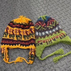 Peruvian Handmade Alpaca Wool toques